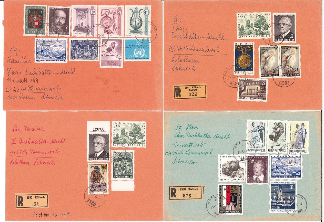 Tous les timbres: 21 R-Briefe Bedarfspost – D'occasion à Bellach par qsearch 3