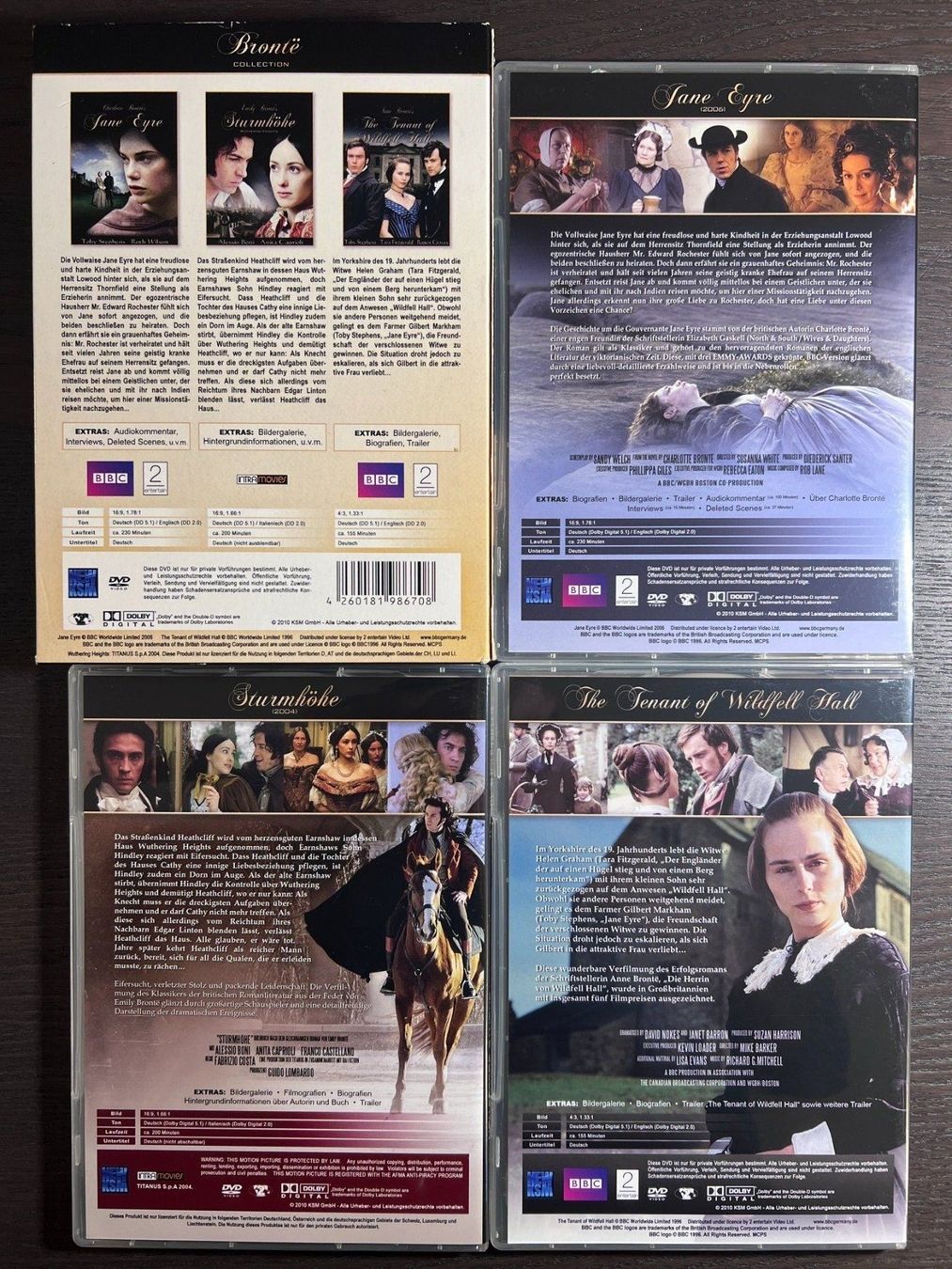 Tous les DVDs: Bronte Collection – D'occasion à Zürich par FilmFreunde 3