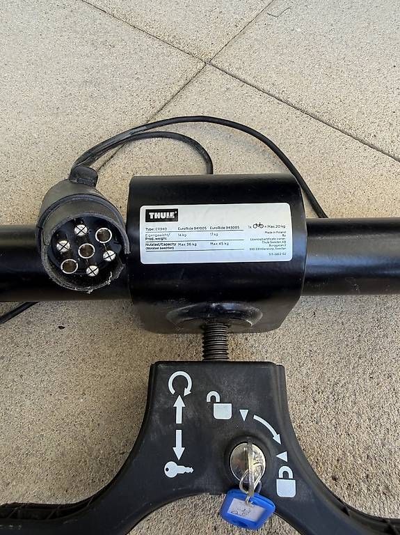 Balken: Porte-vélos (3 vélos) Thule  – Gebraucht aus Bevaix von vre_gt82 3