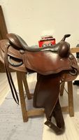 Western-Sattel Diamond C Roundskirt, Chocolate