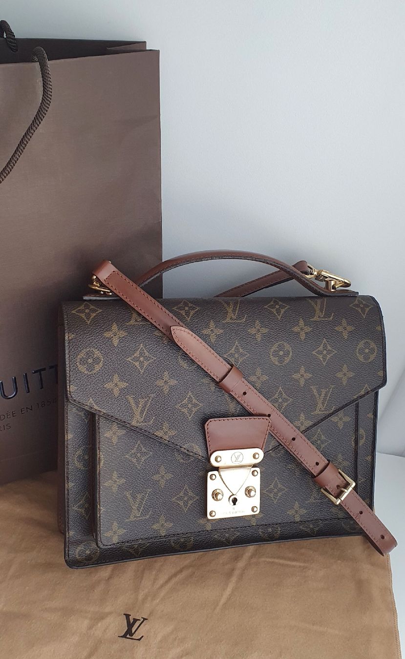 Louis Vuitton Sacs femmes: Louis Vuitton Monceau 28  Monogram Canvas – D'occasion à Niederteufen par Mira_72 1