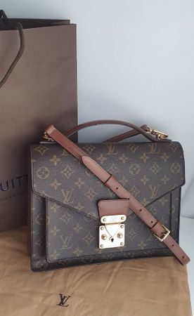 Louis Vuitton Monceau 28  Monogram Canvas