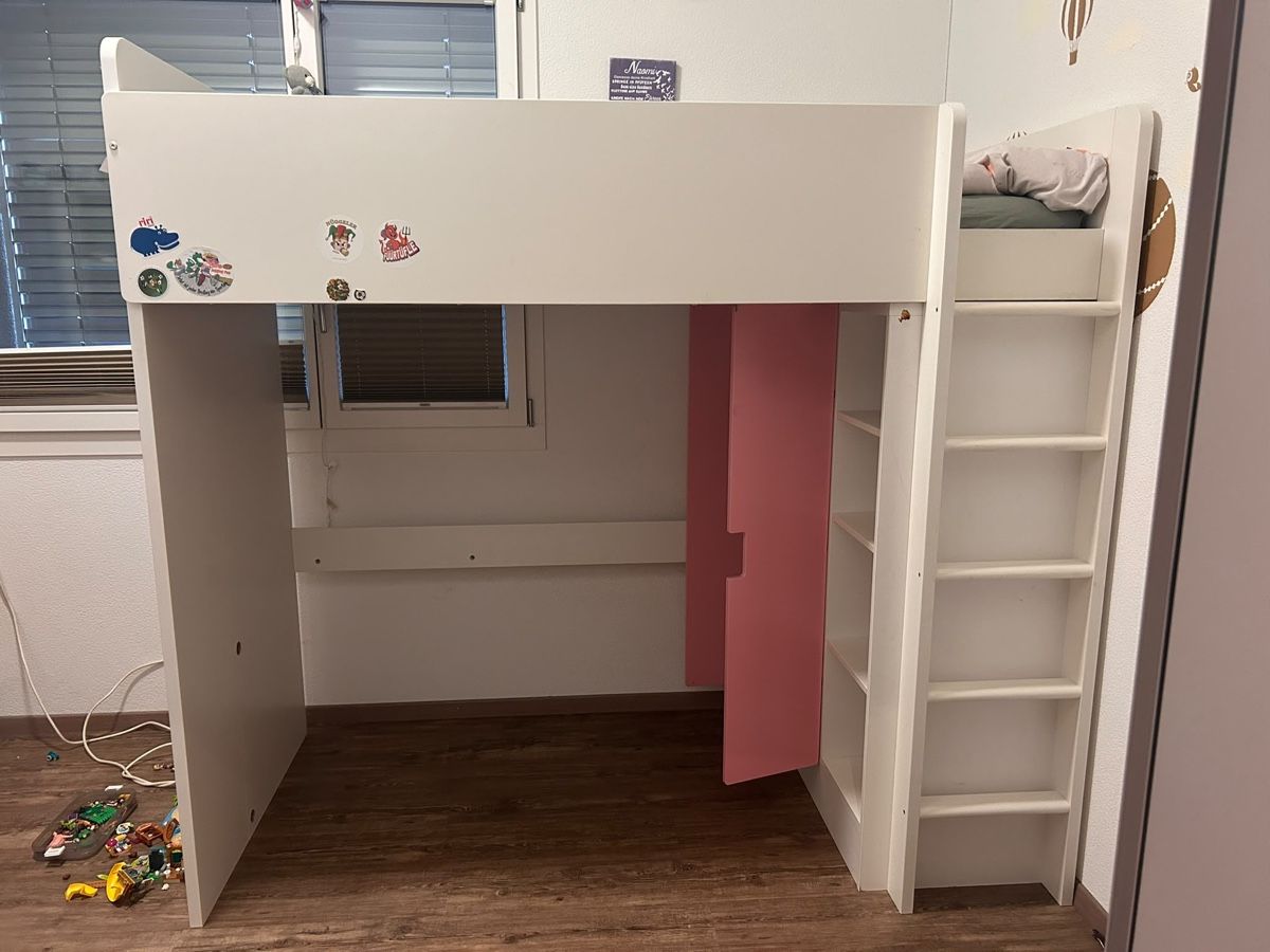Letti: Ikea Hochbett Mädchen – Usato da Huttwil venduto da vader84
