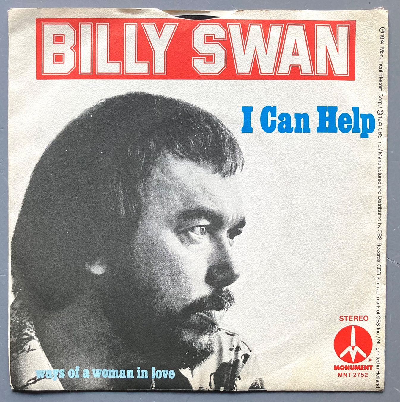 Dischi in vinile: BILLY SWAN - I CAN HELP – Usato da Poliez-Pittet venduto da Newtown-Records 1