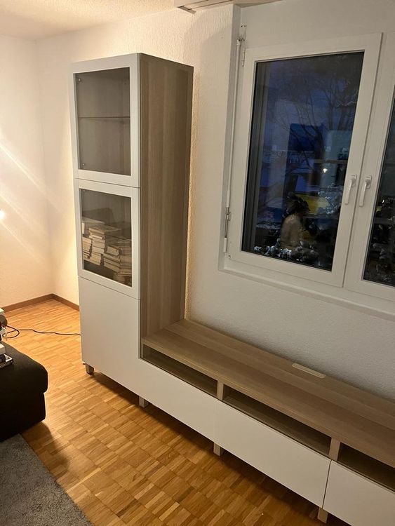 Faszinierend Wohnwand Mit Kleiderschrank Ikea Ebenbild