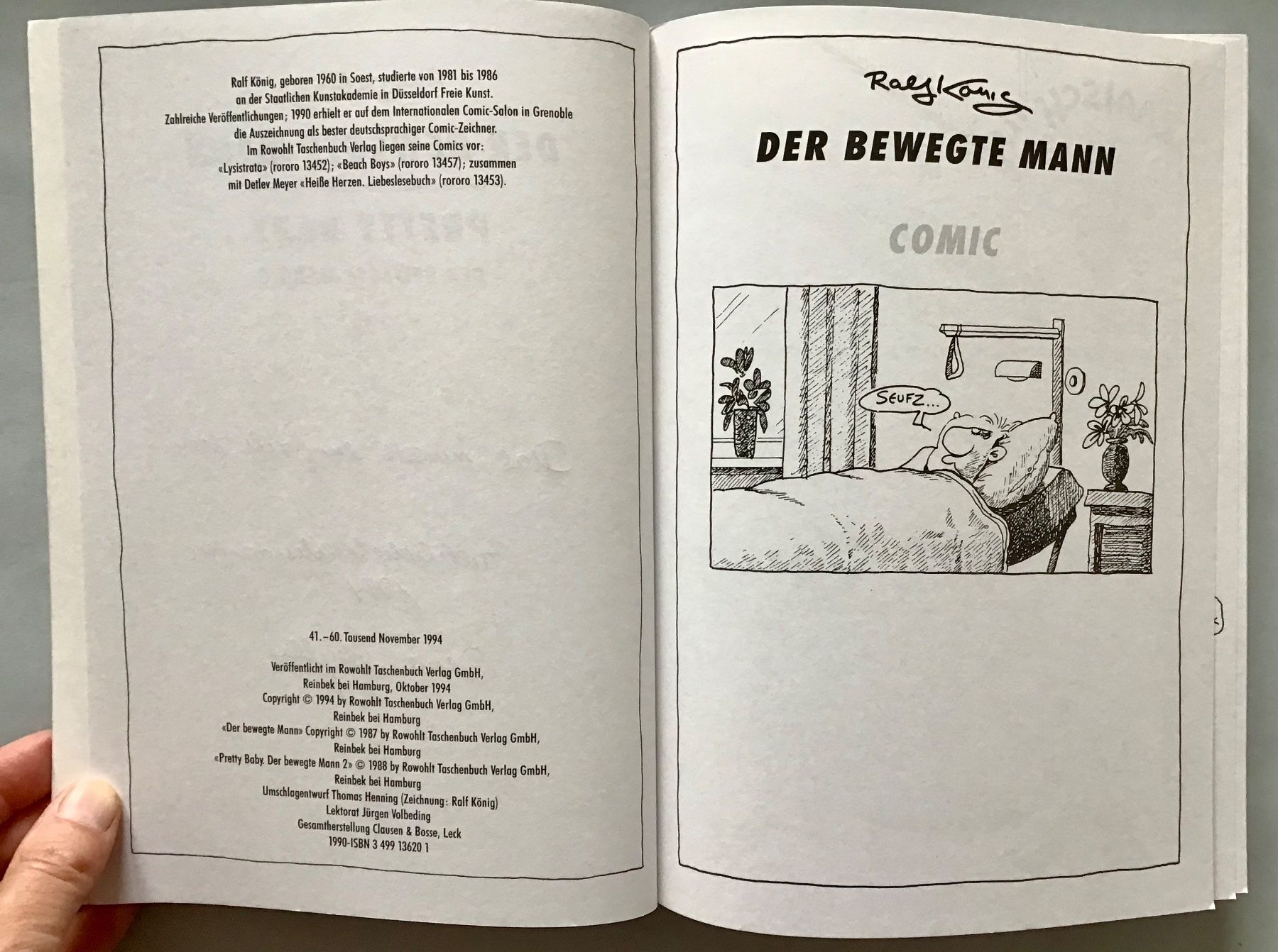 Fumetti: Comic von Ralf König - Der Bewegte Mann – Usato da Bubendorf venduto da Alpenheidi 4