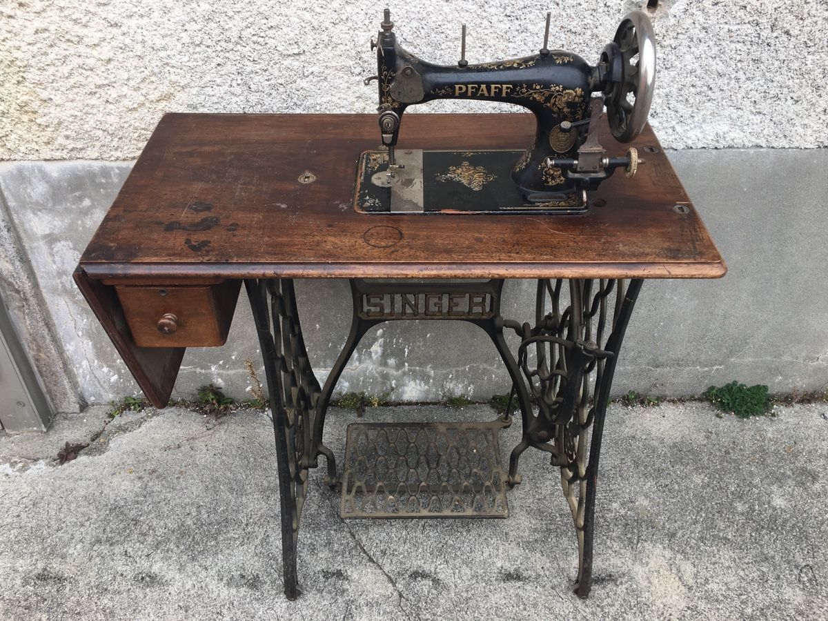 Pfaff Macchine da cucire: MACHINE À COUDRE VINTAGE PFAFF – Difettoso da Apples venduto da Gasscret 6