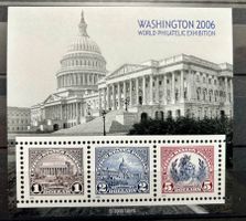Kleinbogen, Washington 2006 World Philatelic Exhibition