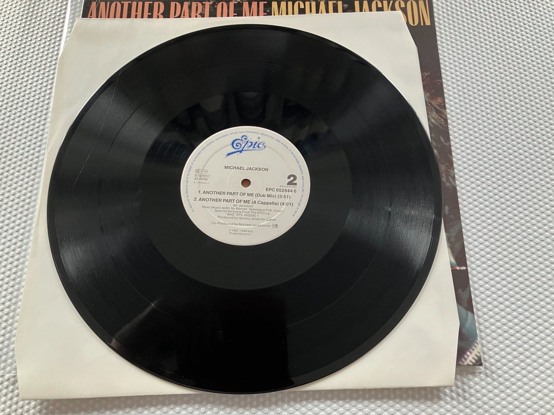 Dischi in vinile: Michael Jackson – Usato da Aarwangen venduto da Jukebox3 6