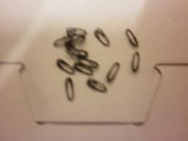 20 anneaux brisés ovales Springring 7 mm