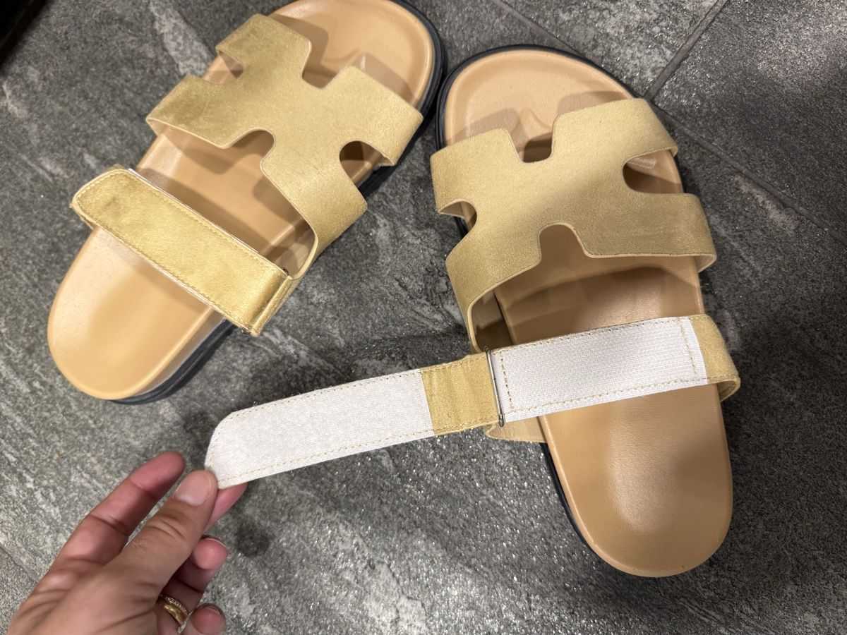 Damenschuhe: Pantoletten beige 37/38 – Neu (gemäss Beschreibung) aus Bülach von sawa22 1