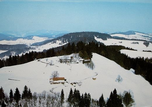 Cartoline postali: BACHTEL KULM Flugaufnahme – Usato da Jona venduto da philajona