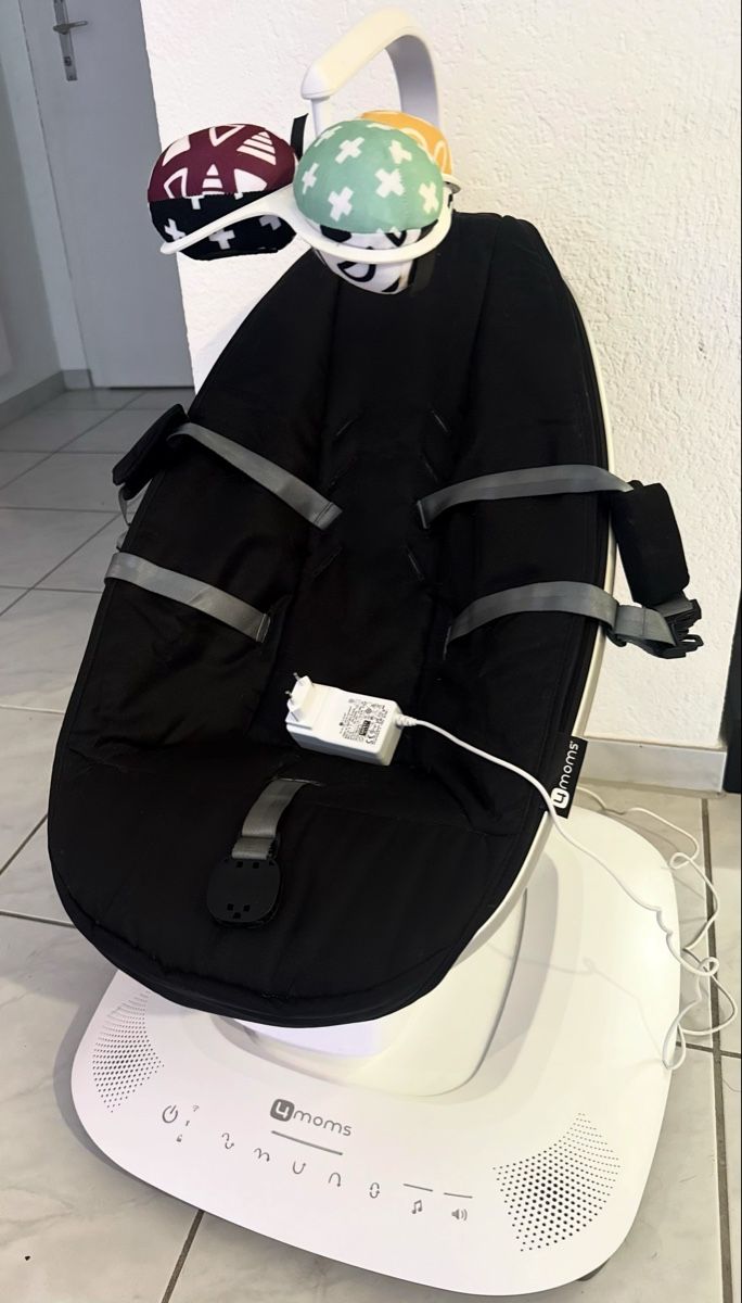 4moms Sdraiette & Sdraiette a dondolo: 4Moms MamaRoo 5 Black – Nuovo (secondo la descrizione) da Turbenthal venduto da men_b7br