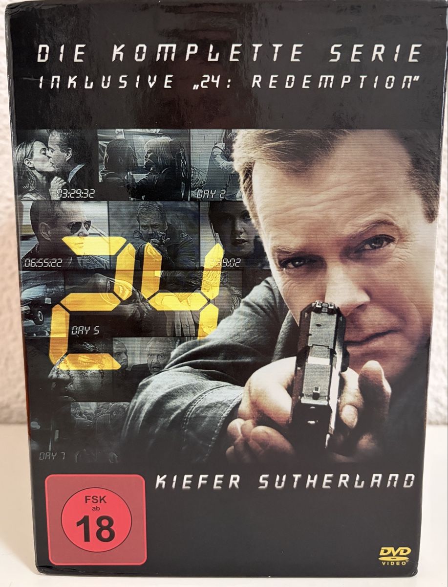 Tutti i DVDs: 24 DIE KOMPLETTE SERIE  – Usato da Mägenwil venduto da Aends83