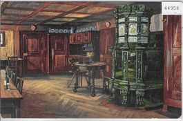 Sihlbrugg - Hotel Krone (Gaststube) Litho