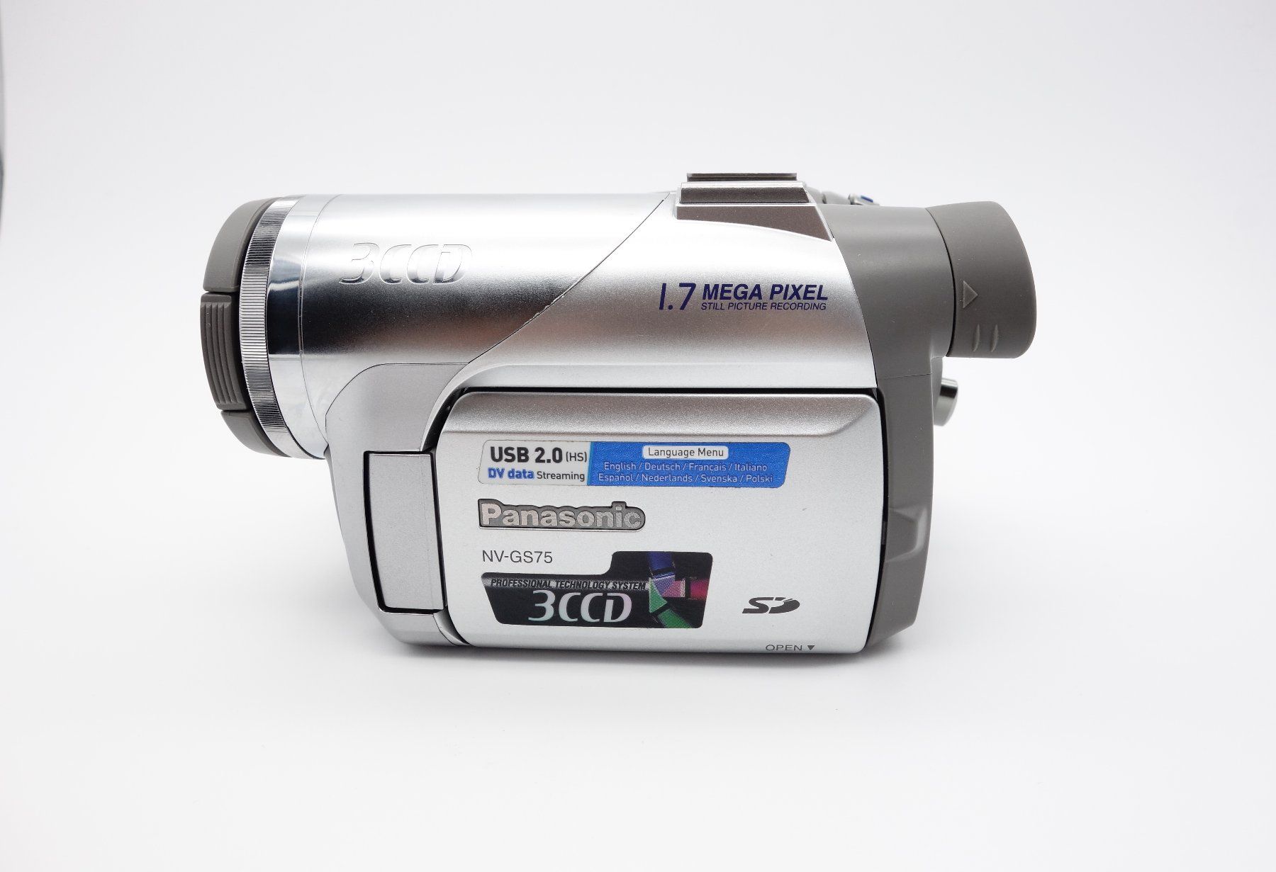 Panasonic Camcorder: Caméra caméscope Panasonic NV-GS75EK avec accessoires – Gebraucht aus La Rippe von Kopernic 4