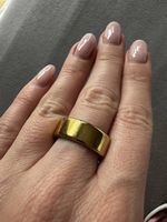 Oura Ring 4, Gold, Size 7