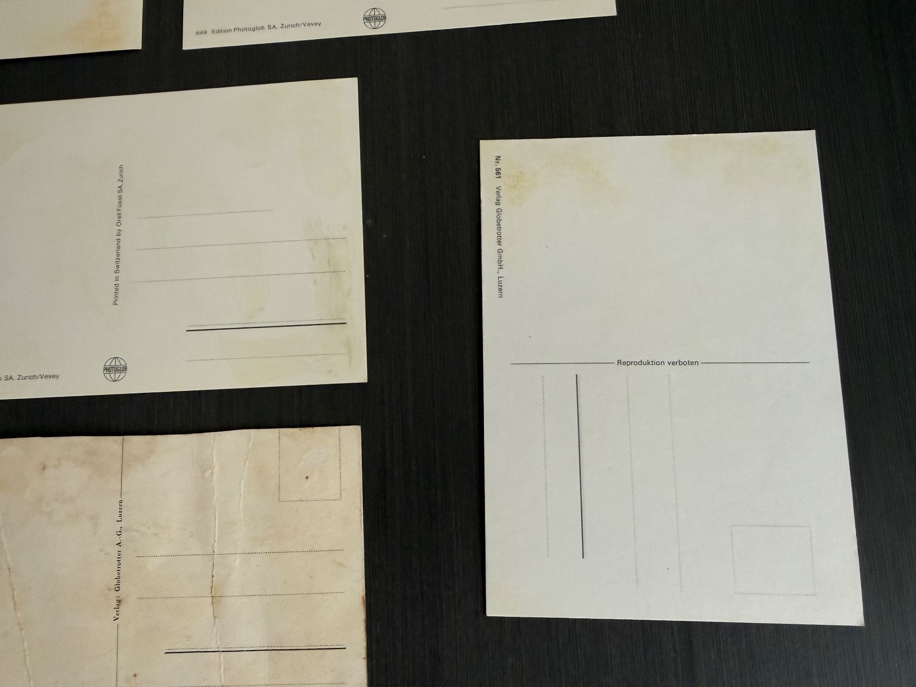 Cartoline postali: 8 Jux Postkarten Schweizer Armee – Difettoso da Brütten venduto da Hst1 7