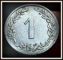 TUNESIEN 1 MILLIEME 1960