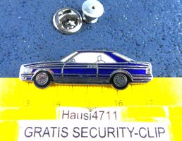MERCEDES BENZ 500SEC AUTO PIN ENAMEL MIT SECURITY-CLIP 47mm