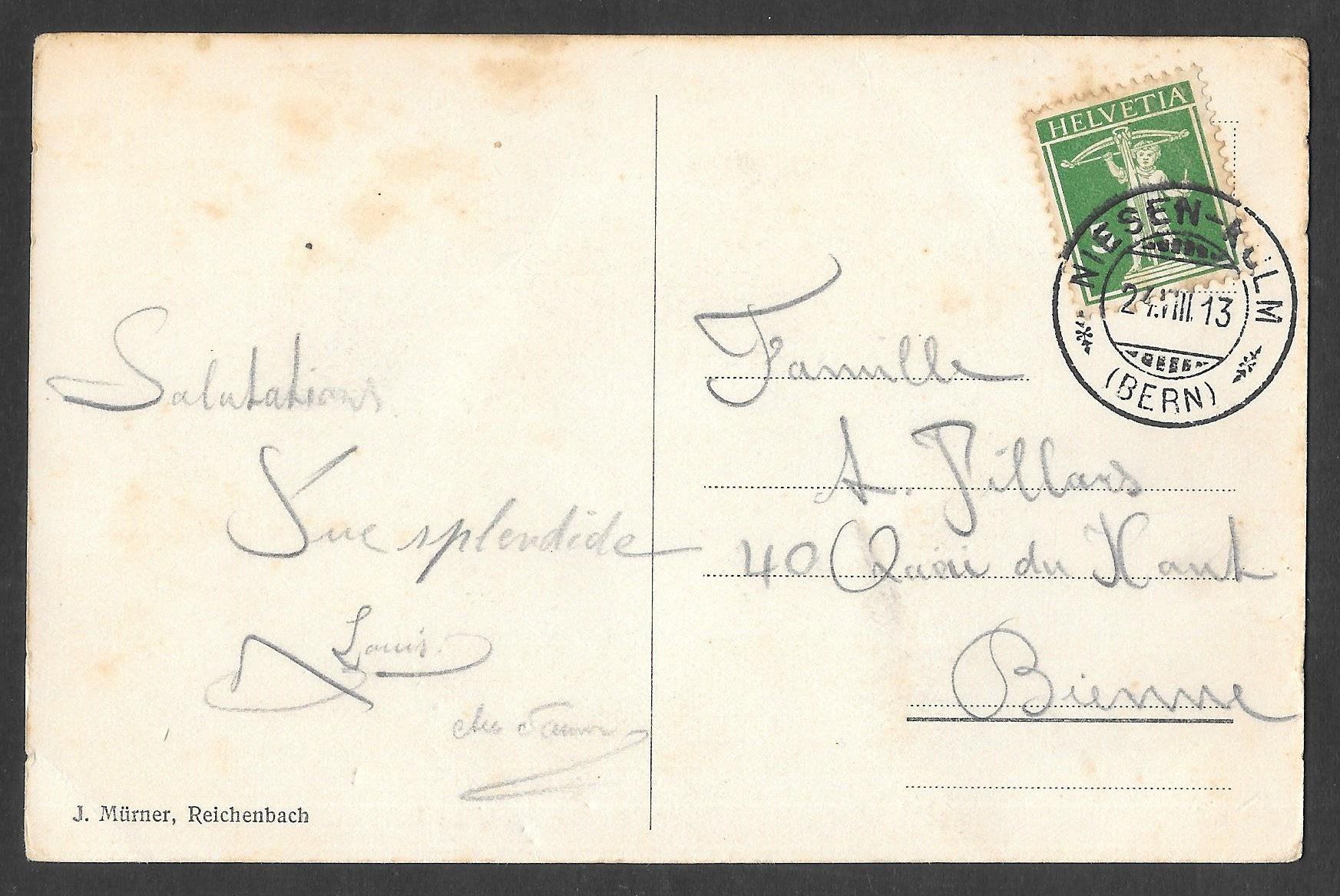 Cartes postales: Reichenbach Bauernhaus – D'occasion à Olten par clotaldi 1