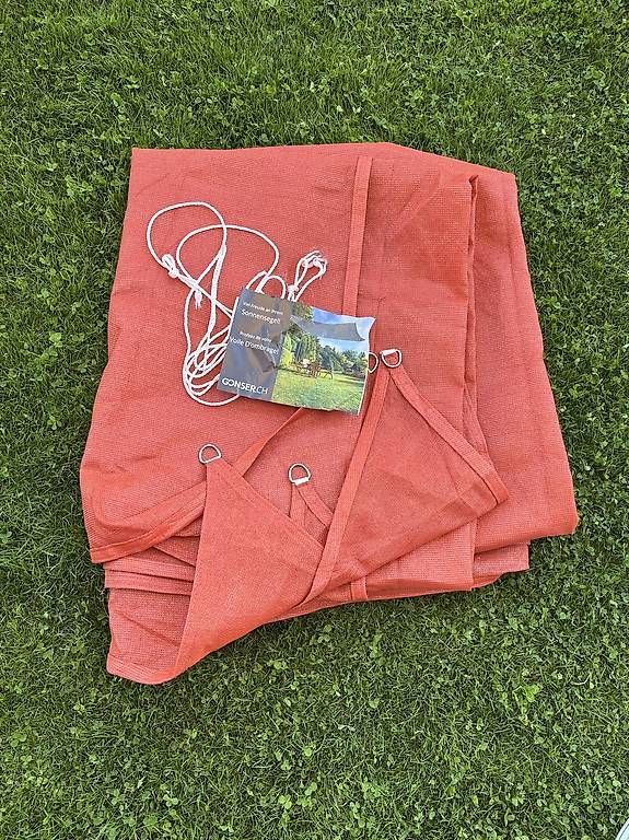 Tende da sole: Sonnensegel 4x6m Rot – Usato da Bönigen venduto da Randamplan