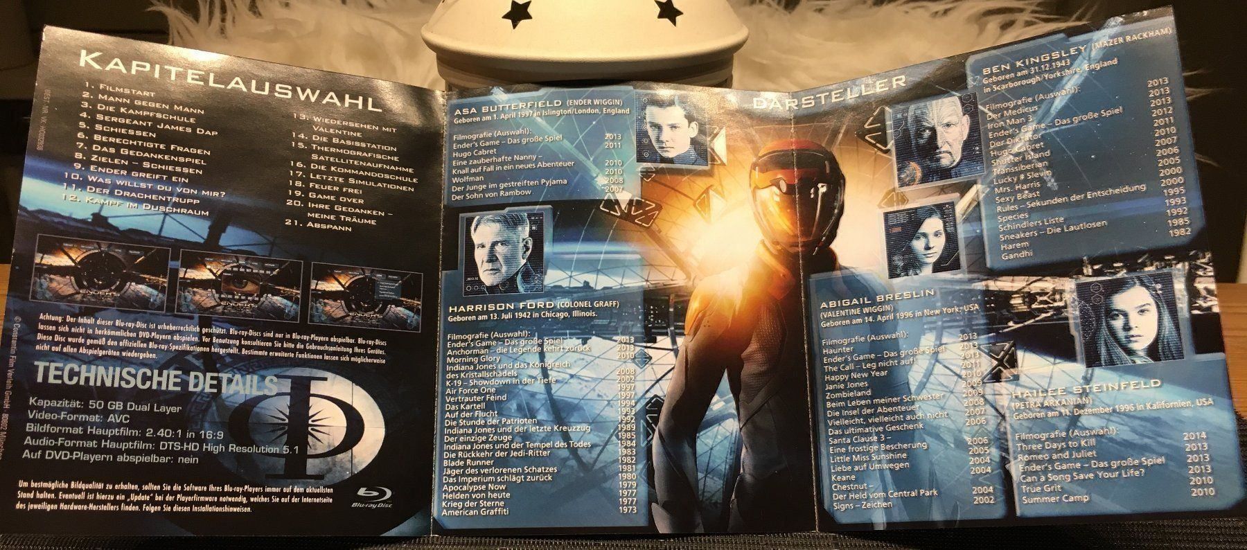 Tous les DVDs: ENDER'S GAME mit Harrison FORD - Blu-ray Disc – D'occasion à Langnau am Albis par Rodland 5