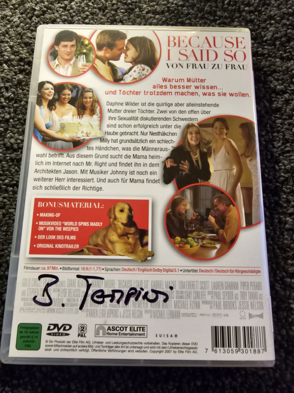 Alle DVDs: DVD Because I Said So (21556) – Gebraucht aus Ruswil von jan_bxl5 1