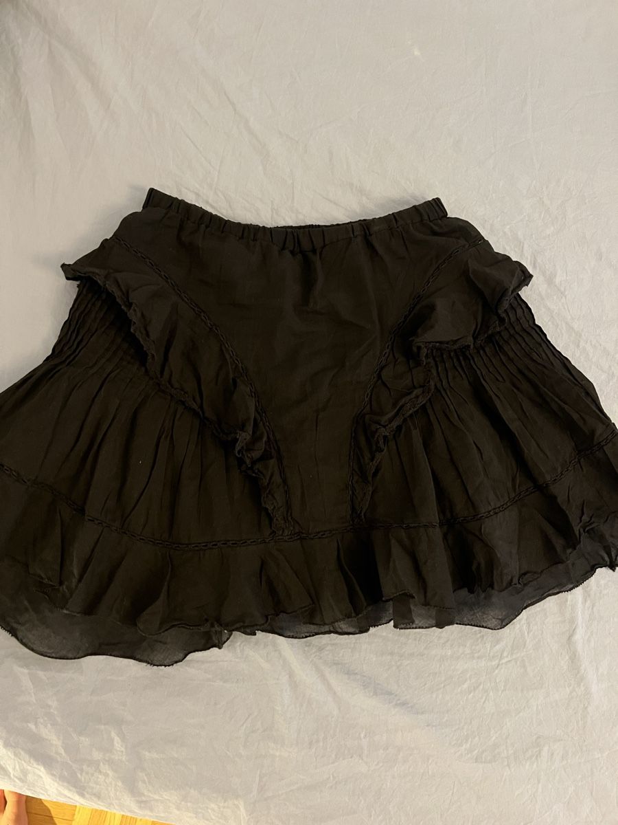 Isabel Marant Gonne: Isabel Marant Etoile Rock Grösse 36 schwarz Ruffles mit  – Usato da Zürich venduto da sop_xbd7 2