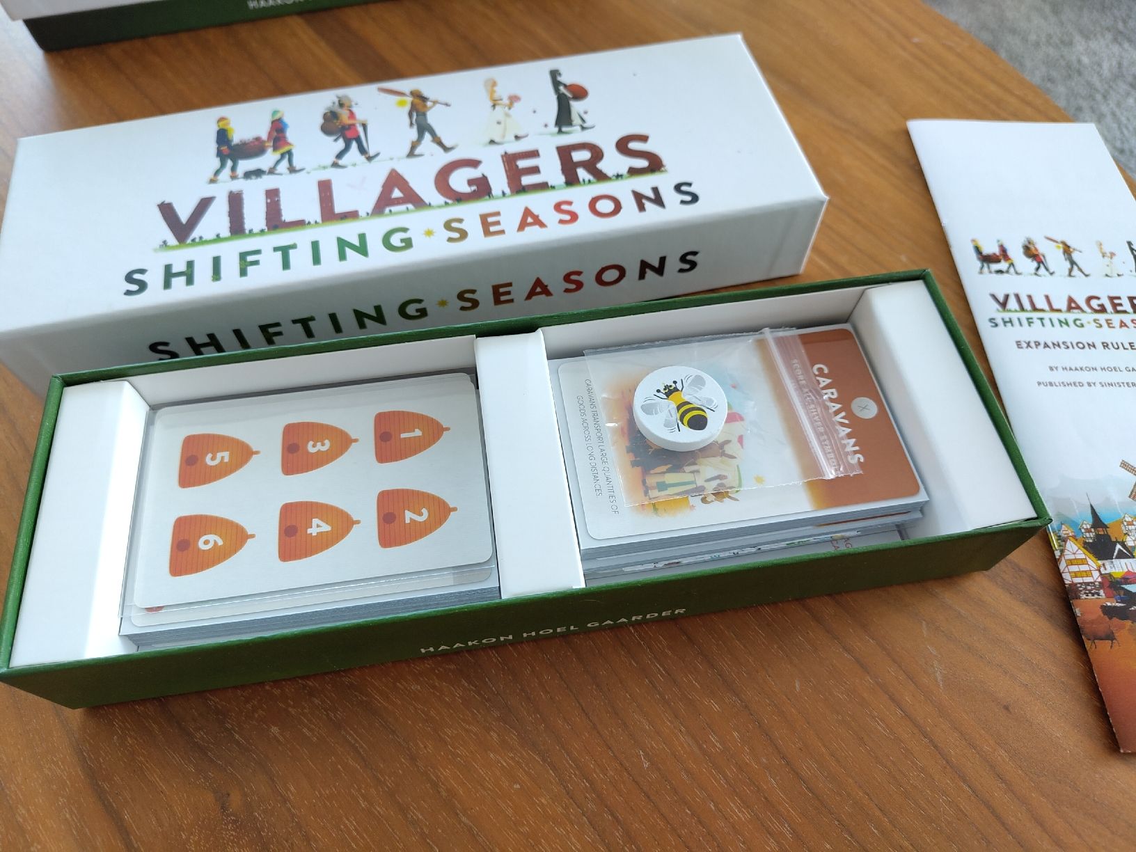 Giochi: "Villagers" plus Erweiterung "Shifting Seasons" – Usato da Winterthur venduto da Garbinator 2