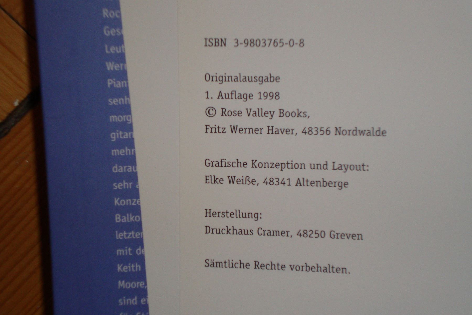 Bücher: Fritz W. Haver: Rock & Roots - Rockmusik – Gebraucht aus Bern von carola31 2