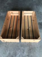 2x Holzkisten für Aufbewahrung