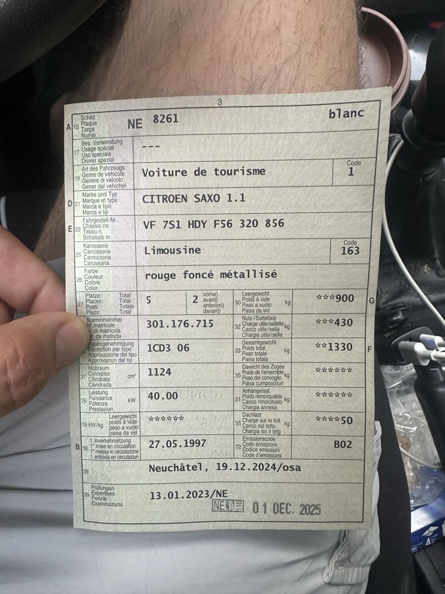 Citroën Autos: Citroën saxo 1.1 bon état – Neu (gemäss Beschreibung) aus Plagne von swe_9k7f 9