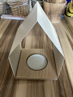 Windlicht Teelicht Haus