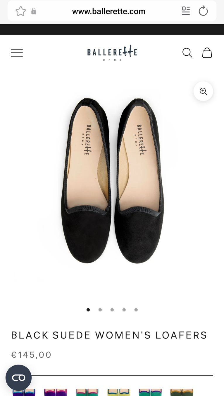 Scarpe da donna: Ballerinas "Ballerette" – Usato da Fraubrunnen venduto da 8calliope8 5