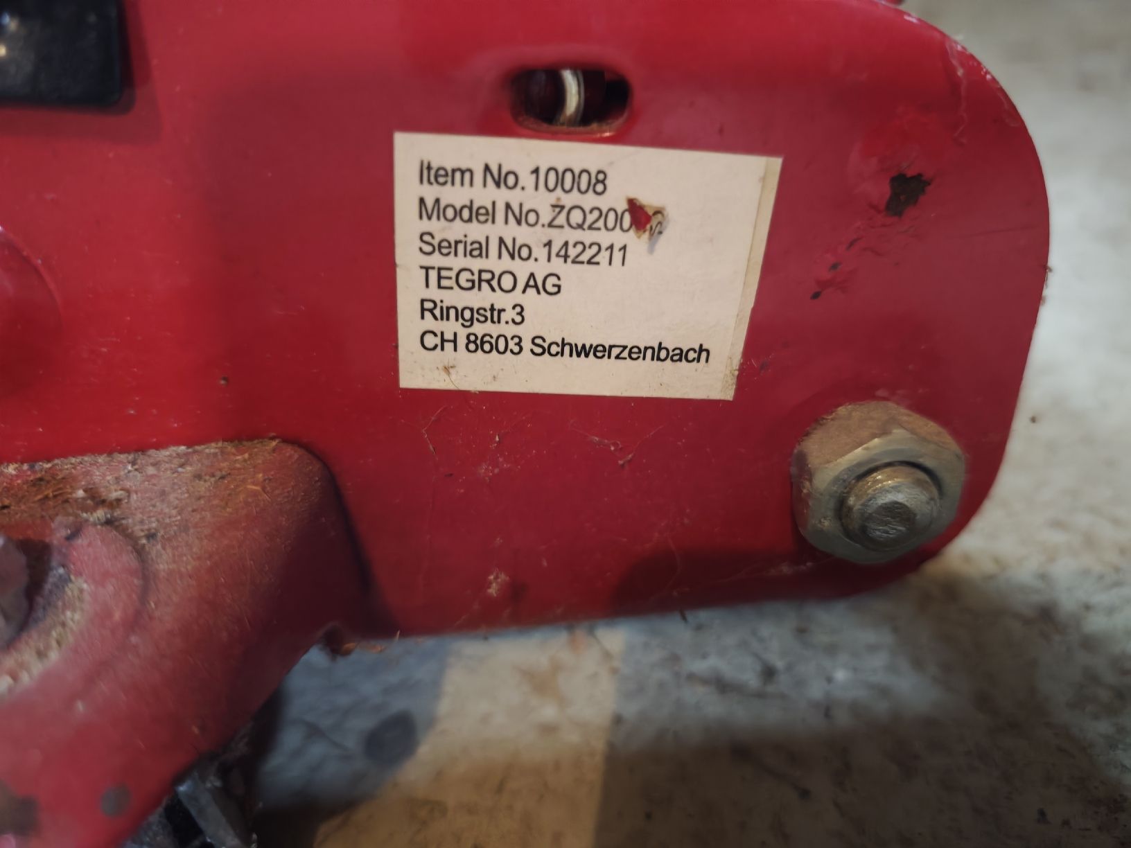 Tous les outils: Unitec Wagenheber 2000 kg – Défectueux à Hunzenschwil par Nidecker5 2