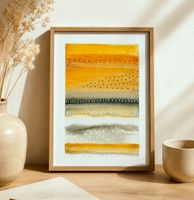 Aquarell Print Abstrakt - 14.5 x 20.5cm