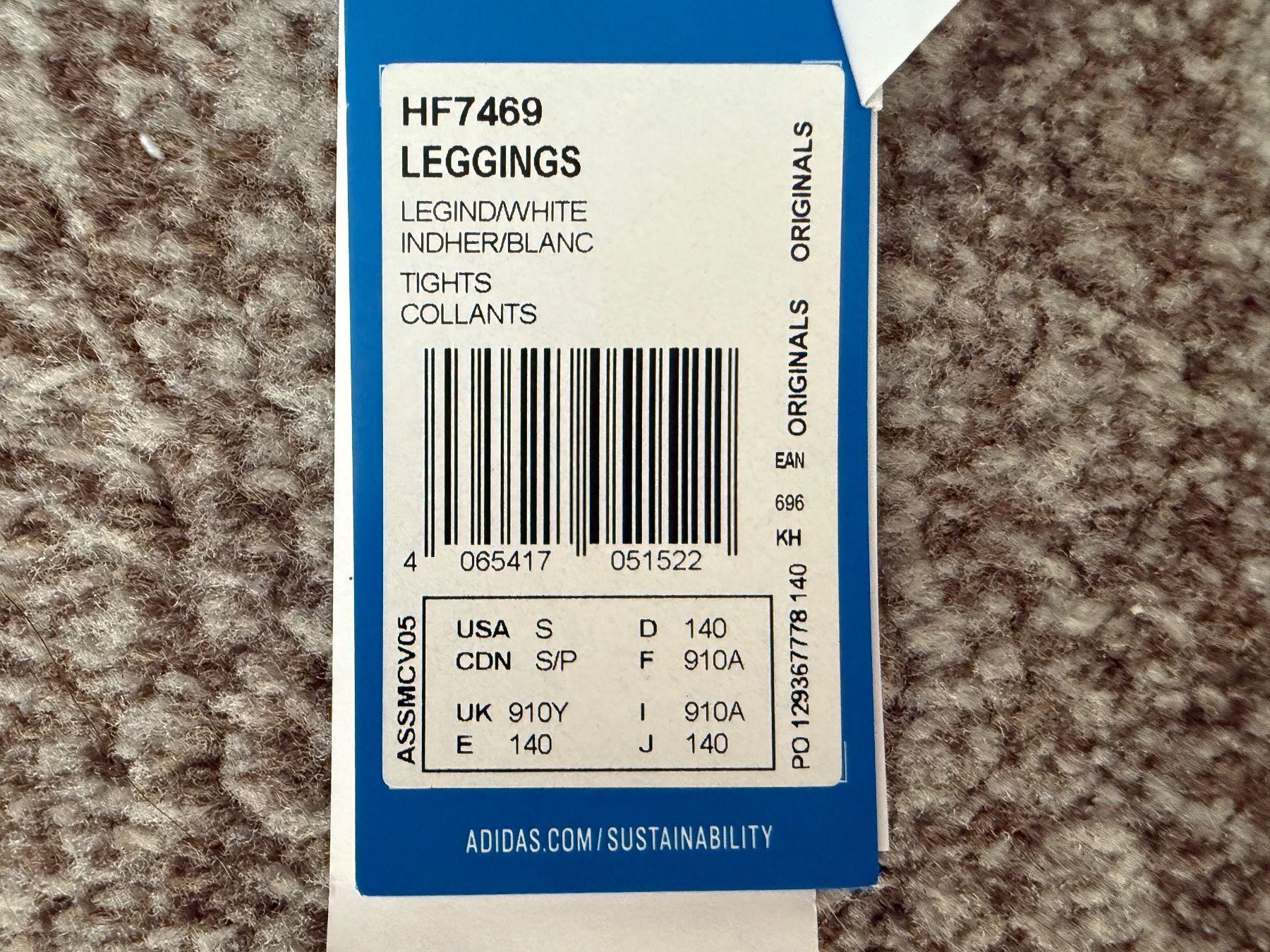 Calze & Collant: Leggins Adidas Gr. 140 – Nuovo e nell'imballaggio originale da Zürich venduto da makmakmak 3