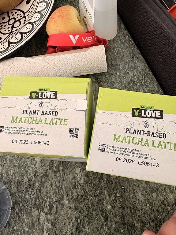 Cibi & Specialità: Migros V-Love Plant-Based Matcha Latte – Usato da Liestal venduto da eliceni 1