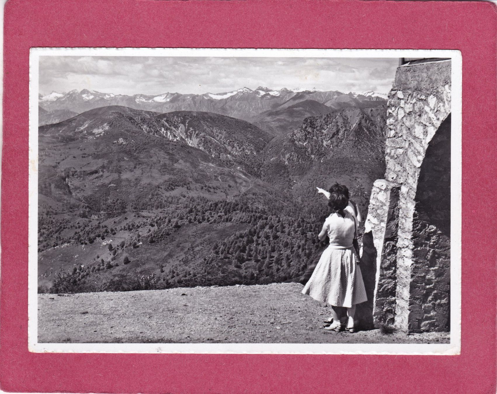 Cartoline postali: Seggiova del Monte Lema 1958 – Usato da Herisau venduto da Lisegrat2008