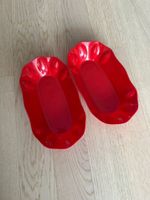 Pommes Schale Set, Rot, Neuwertig
