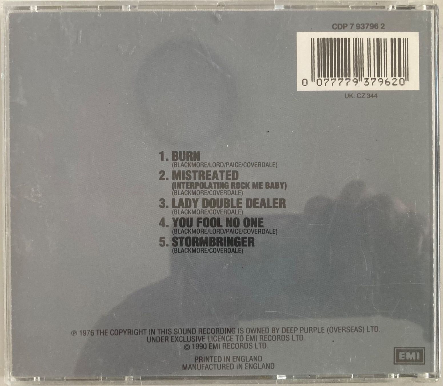 CD: DEEP PURPLE - MADE IN EUROPE – Usato da Poliez-Pittet venduto da Newtown-Records 1