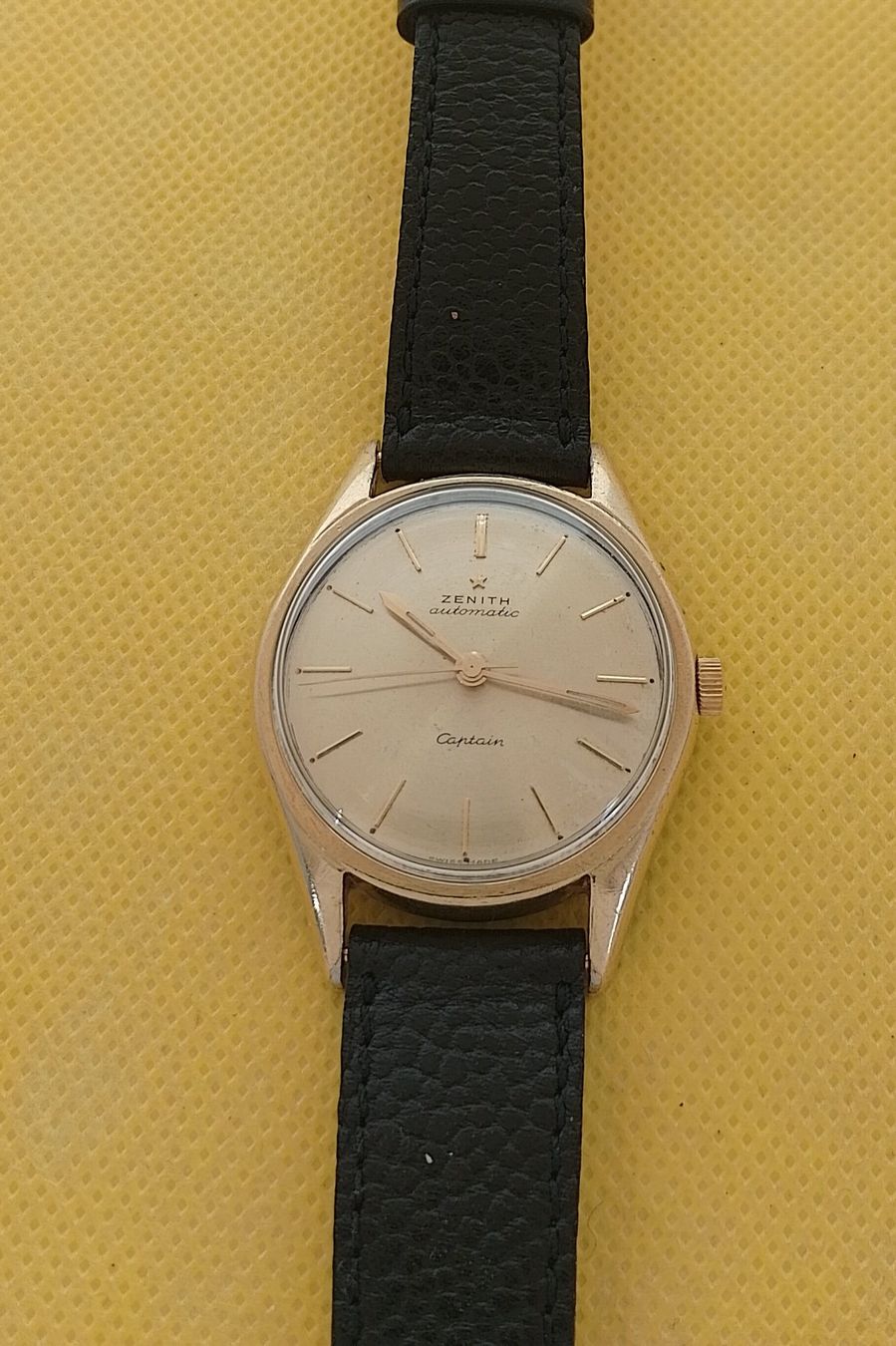 Zenith Orologi: Herrenuhr Zenith Captain Automatic Goldcape – Difettoso da Basel venduto da Tower65