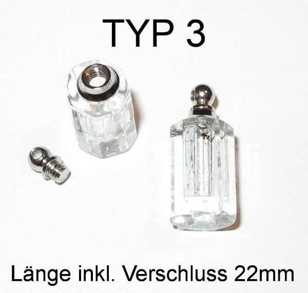 Flaconi: Auswahl Glas-Flacons, Giftfläschchen – Nuovo (secondo la descrizione) da Schwanden GL venduto da UHRKNALL 3