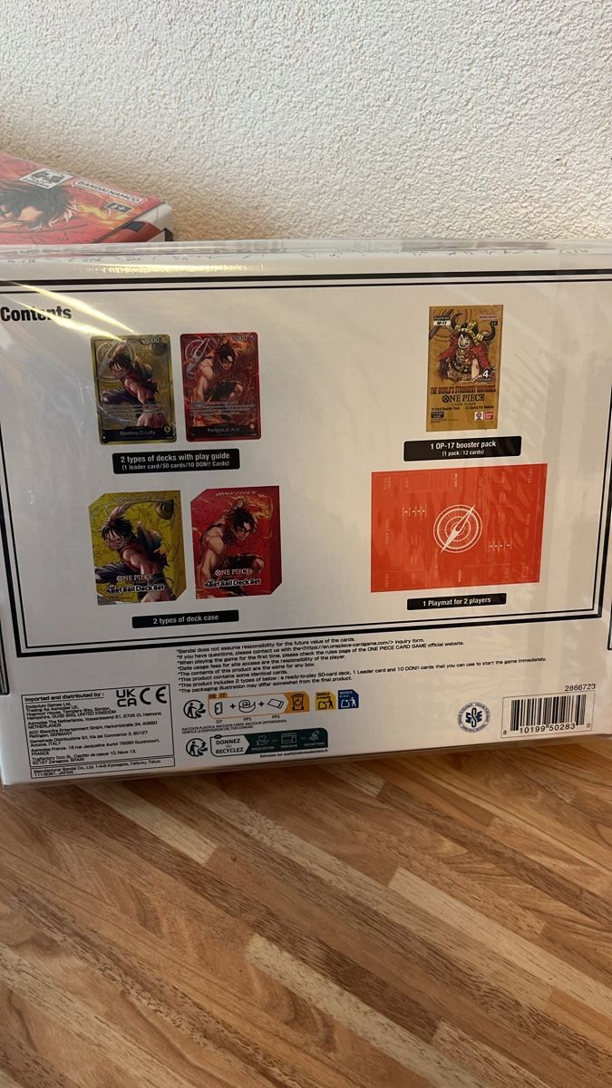 Bandai Carte collezionabili: One piece SD01 Ace & Luffy. – Nuovo e nell'imballaggio originale da Buchs AG venduto da car_96v2 2