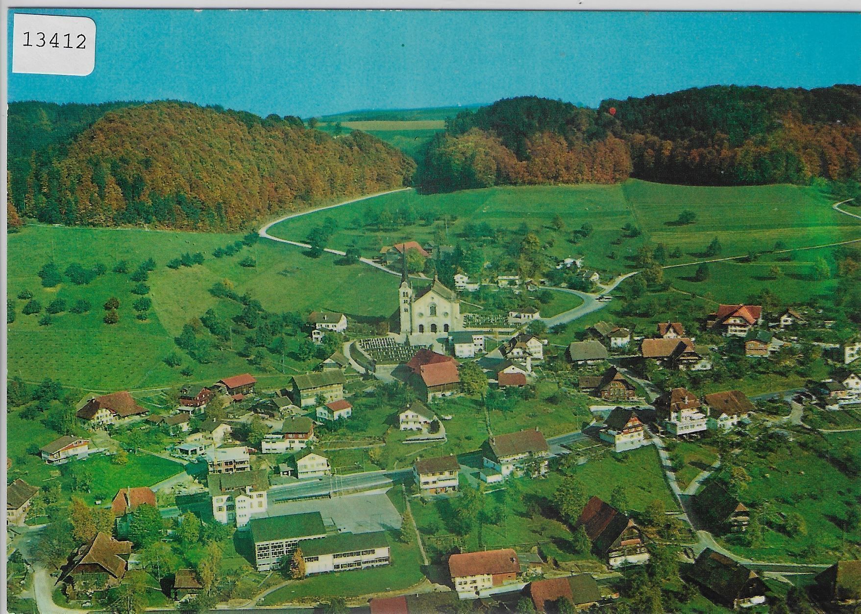 Cartoline postali: Flugaufnahme Grossdietwil LU – Antico da Ettingen venduto da Kartenplanet