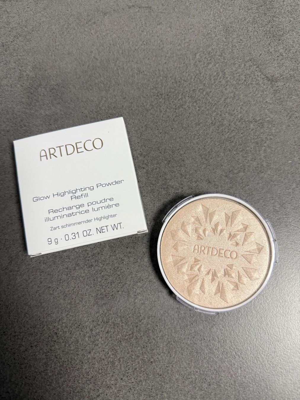Artdeco Make-up: NEU Artdeco - REFILL Glow Highlighting Powder – Nuovo e nell'imballaggio originale da Solothurn venduto da mit_8cxr