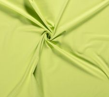 Polyester Stretch uni neon grün