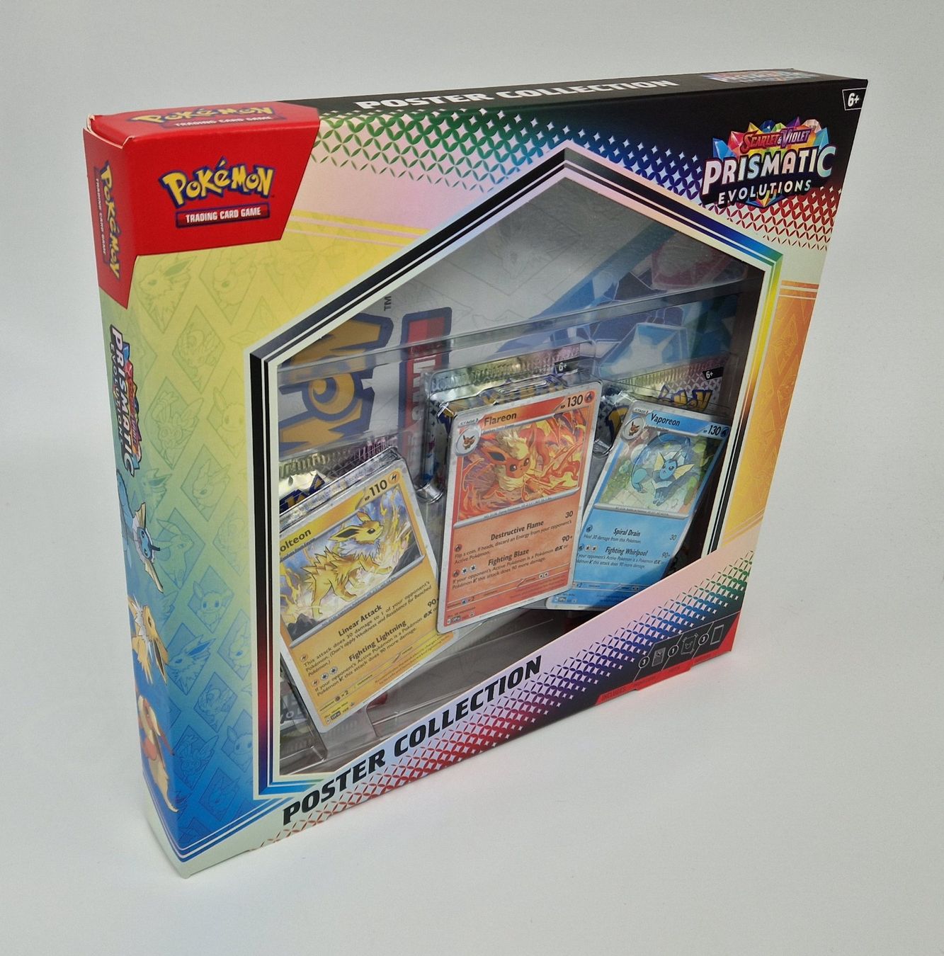 Pokémon Carte collezionabili: Pokémon SV8.5 Prismatic Evolutions Poster Collection / EN – Nuovo e nell'imballaggio originale da Niederglatt ZH venduto da RetroBros 4