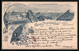 Vorläufer-Lithographie Pilatus, 1895, H